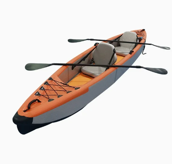 Canoe inflatable boat high-pressure outdoor drifting boat kayak double drifting assault canoe assault boat