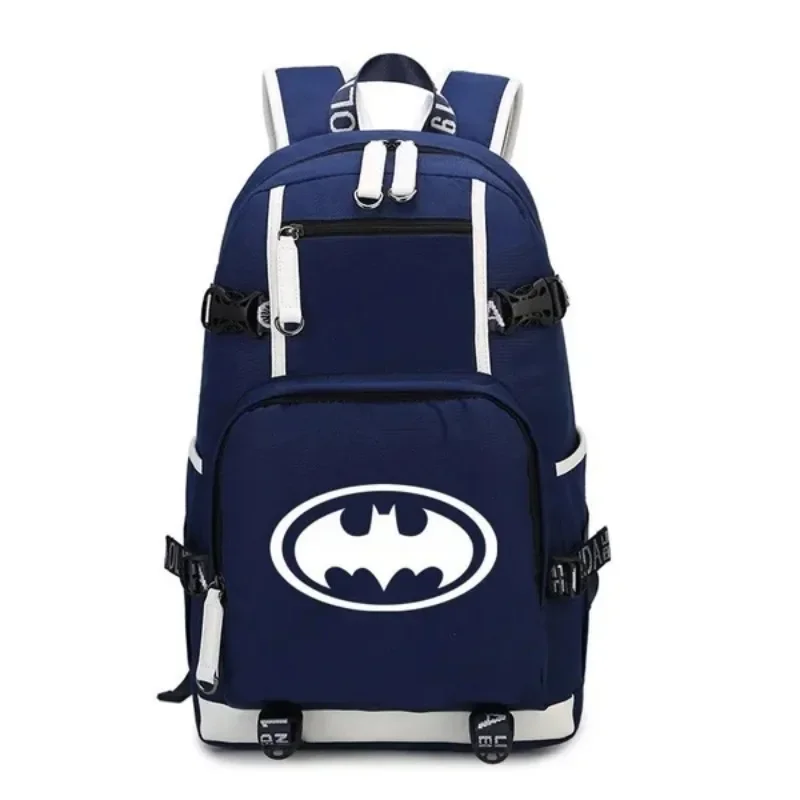 2024 Anime Usa Movie Tv Fashion Bats Print  Backpack Students Backpack Computer Bag Travel Bags Man Unisex Fashion Backpacks