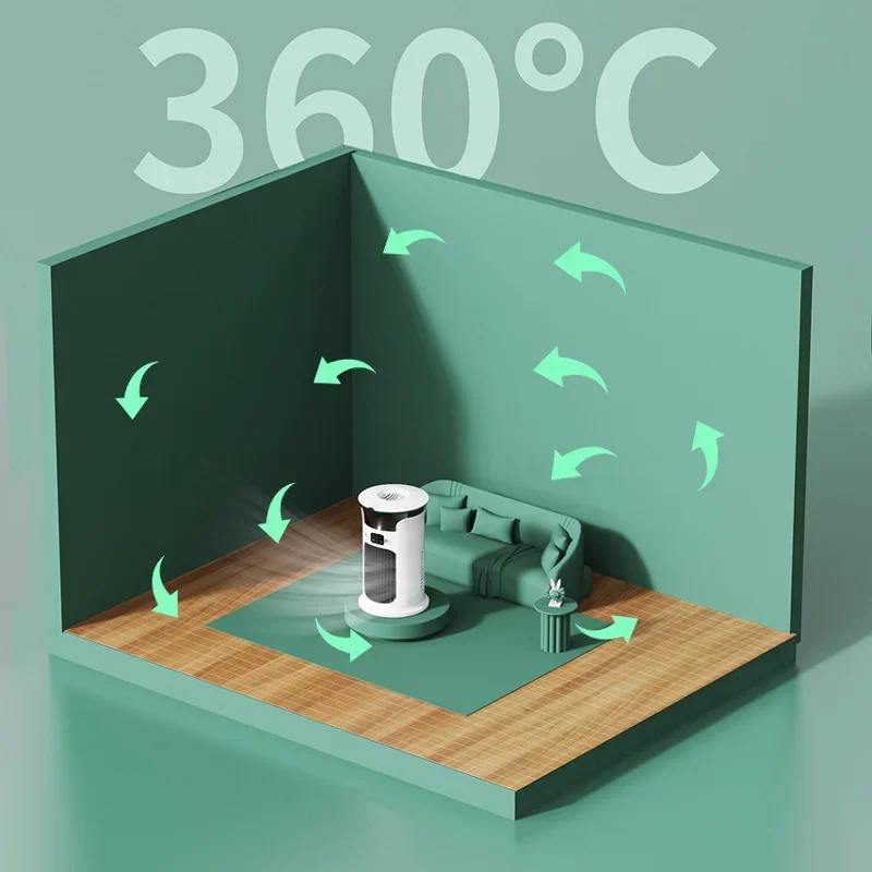 2025 Новый портативный USB-охладитель воздуха, бытовой маленький многофункциональный охлаждающий вентилятор, офисный настольный мобильный кондиционер, увлажнитель воздуха