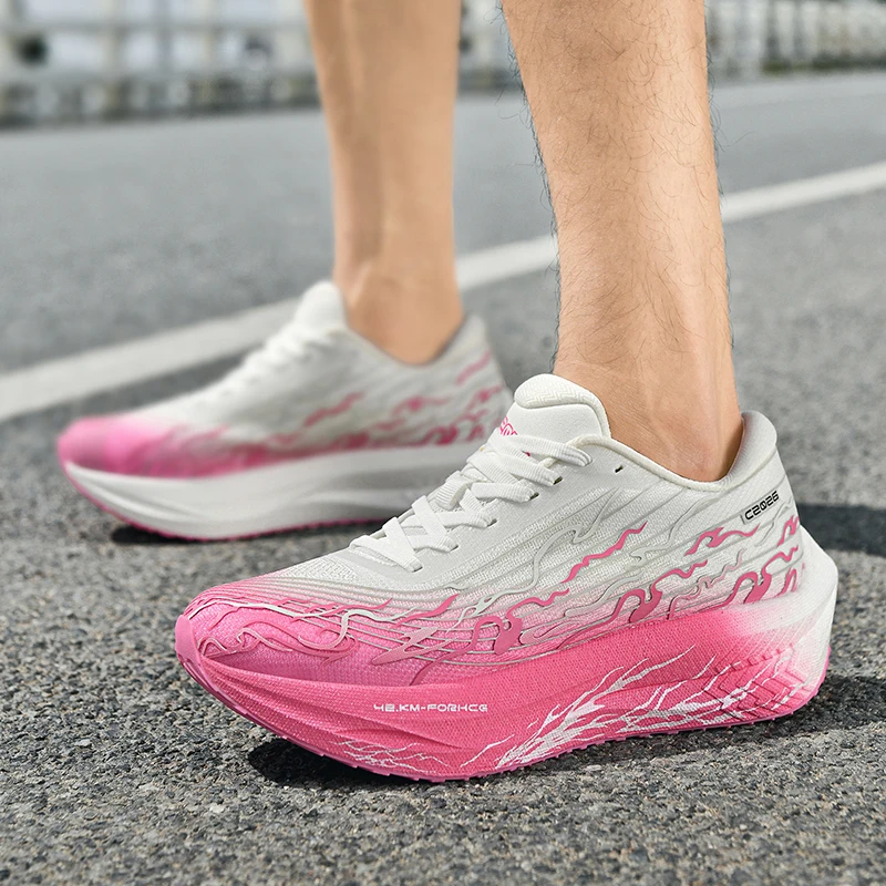 

Men's Running Shoes Jogging Trainer Couple Non-Slip Outdoor Mesh Race Sneakers Cushioning Breathable Luxury shoes Off-road Shoes