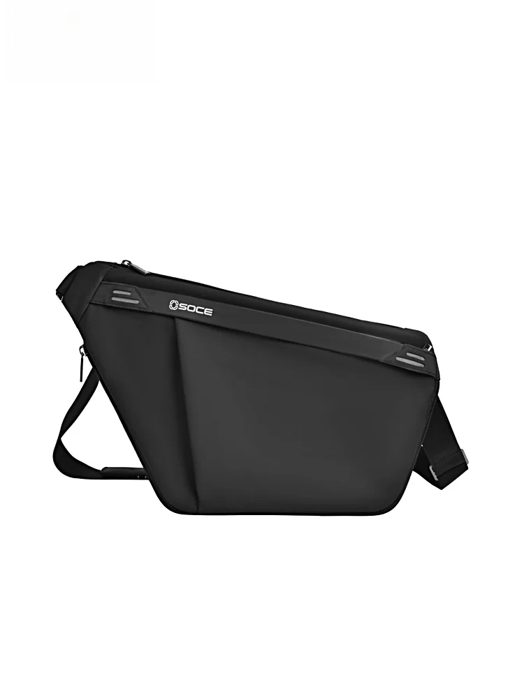 OSOCE Borsa per pistola alla moda Borsa a tracolla impermeabile ultraleggera per uomo Borsa inclinata a spalla singola Busin in morbido poliestere