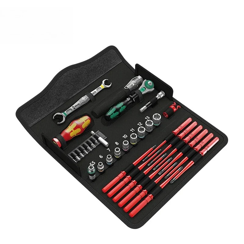 Germany wera hardware repair tool KK W1 multifunctional ratchet wrench screwdriver batch set