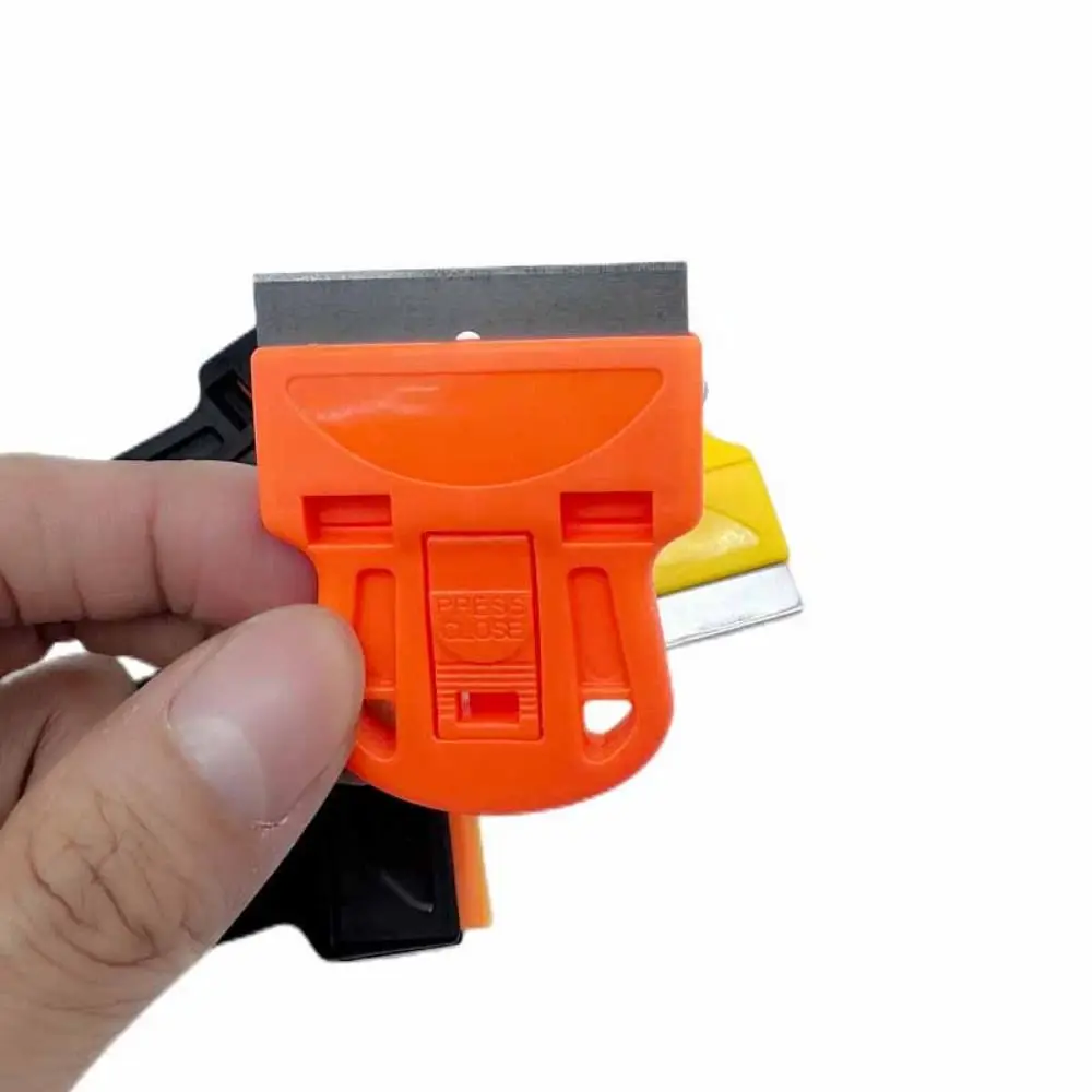 Scraper With A Blade One-Sided Razor Painting Scraper Blade Remover Cleaner Car Window Viny Film Sticker Cleaning Tool