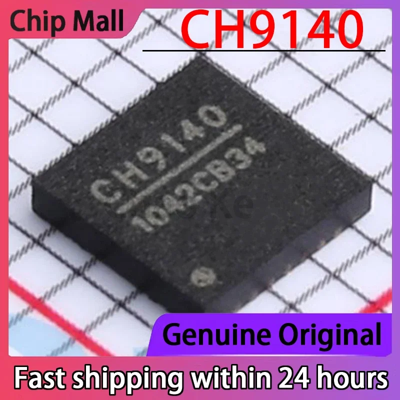 

5 шт. Новые беспроводные приемопередатчики CH9140 в корпусе QFN-28 с Bluetooth и последовательным портом
