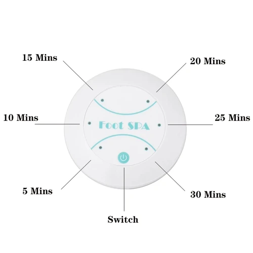 Imagen 2 del producto Máquina de desintoxicación iónica para pies, masajeador desintoxicador iónico para baño de pies, relajación, pedicura, pies, Spa, terapia de masaje, Arrays Aqua