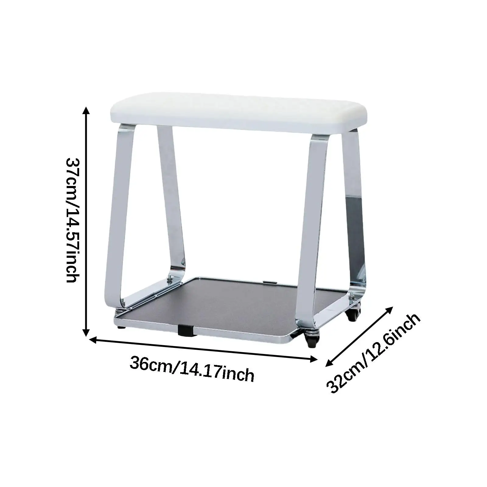 

Comfortable Pedicure Foot Rest High Density Cushion Pedicure Tool Kit Foot Care Stand for Home Professional Use