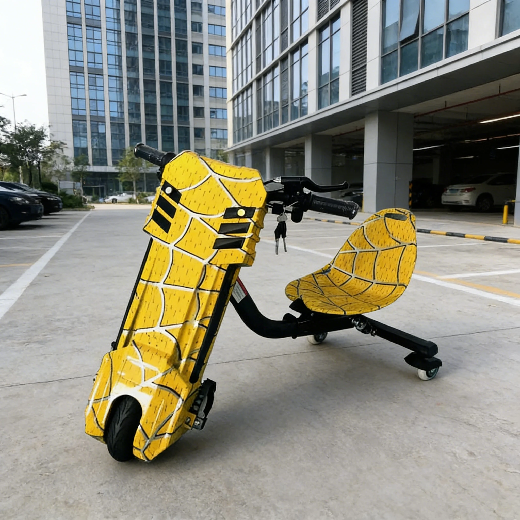 New Arrival 3 Wheel Electric Scooter Drift with comfort Design Drifting Electric Scooter for Children Park Daily Pastime