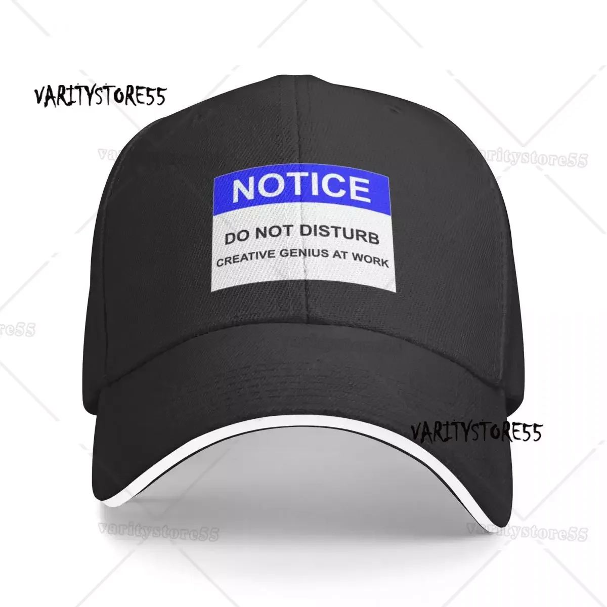 

NOTICE: DO NOT DISTURB, CREATIVE GENIUS AT WORK Baseball Cap Bobble Hat Beach Vintage Caps For Men Women's