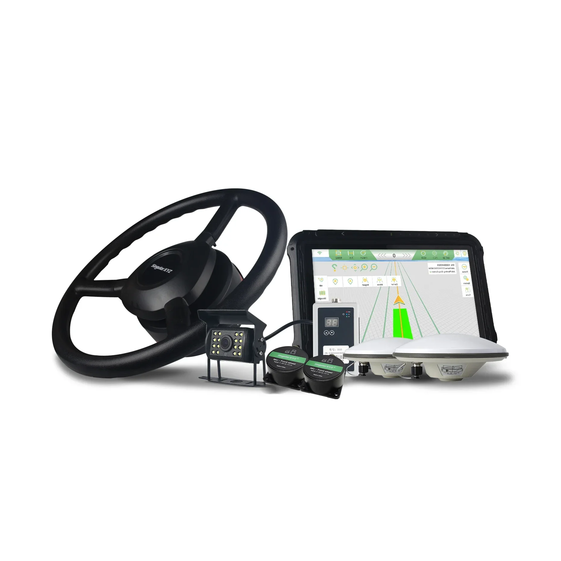 100 Auto Steering Tractor Navigation System GPS Auto Pilot Kit For Precision Agriculture Farming Machine Automatic Driving