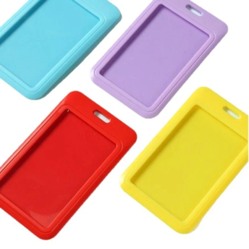 قابل للسحب مفتاح سلسلة معرف حامل بطاقة الاسم شارة بلاستيكية حامل مكتب لوازم المستشفيات هدية #4