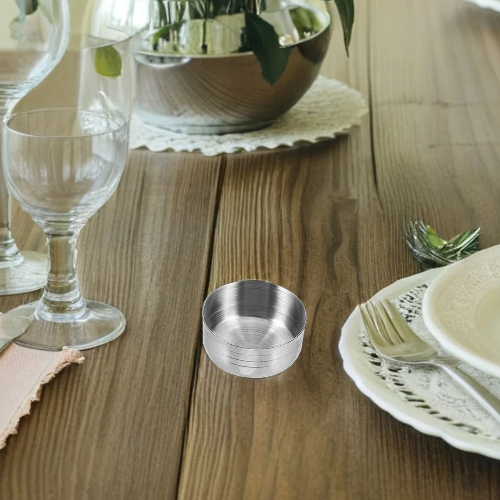 

2Pcs Stainless Steel Shaker Lids Leakproof Replacement for Cocktail Milk Tea Juice Bar Tools Bartender Accessories