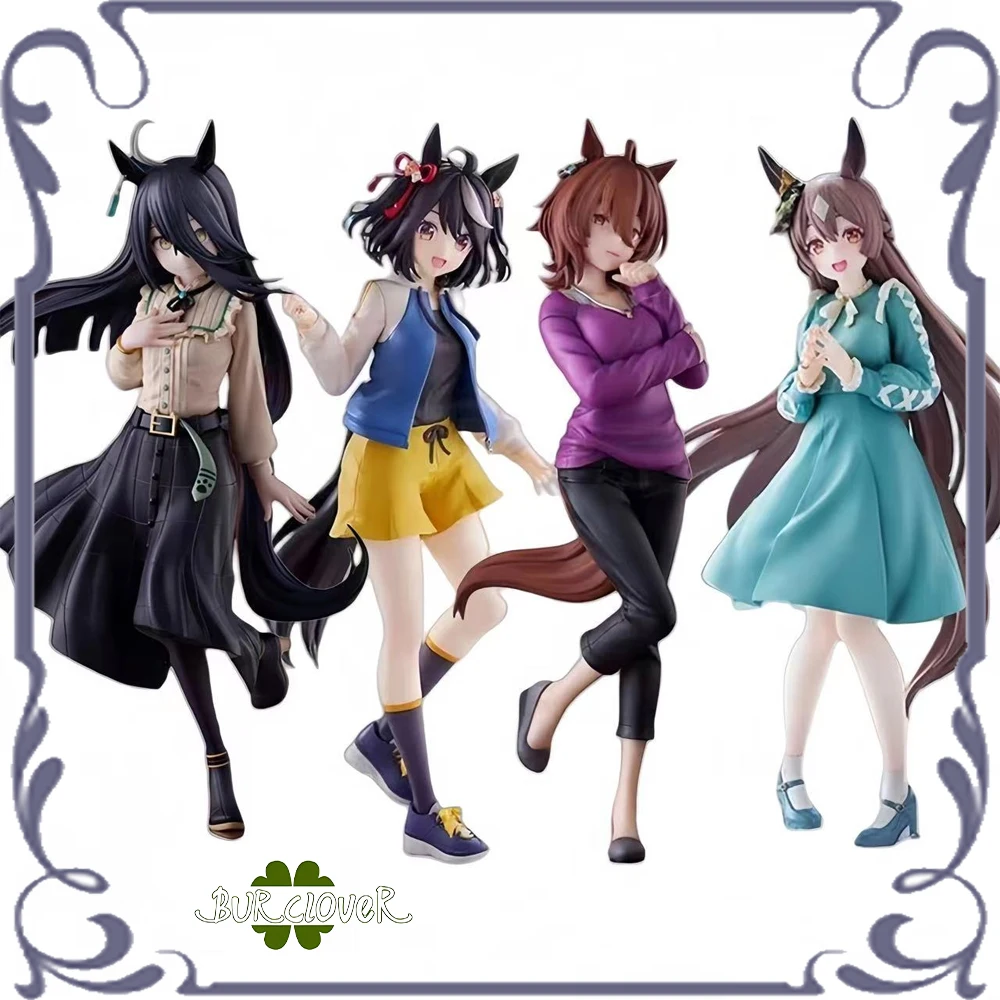 

FURYU Original Racehorse girls Kitasan Black Satono Diamond Anime character figurines Collectible Gifts In Stock