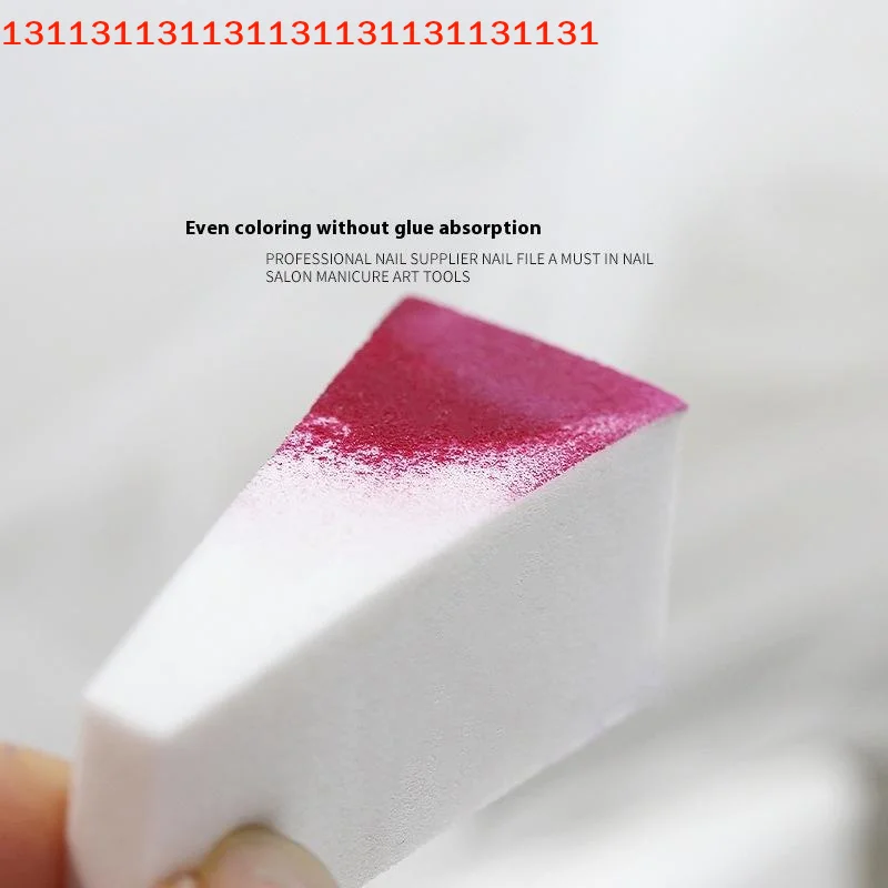 DIY Gradient Malerei Gel Maniküre Werkzeug Make-Up Erröten Wisch Schwamm 20/50Pcs Weiß Dreieck Weichen Schwamm Nagel Pinsel