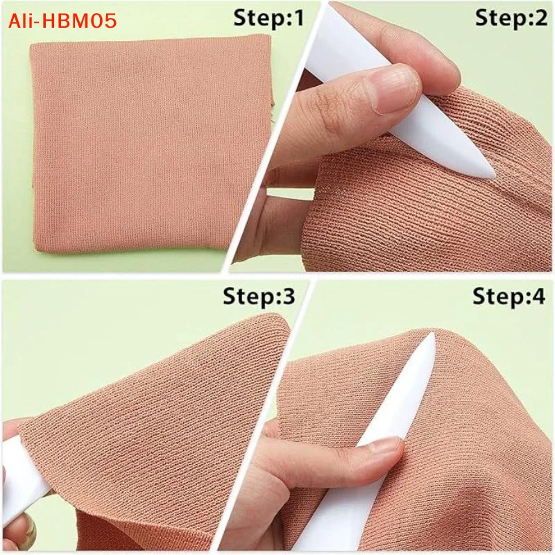 (HB05)Point Turner Seam Creaser Tool For Sewing Pressing Seams Marking Fabric Point Turner For Dressmaking Tailoring Crafting