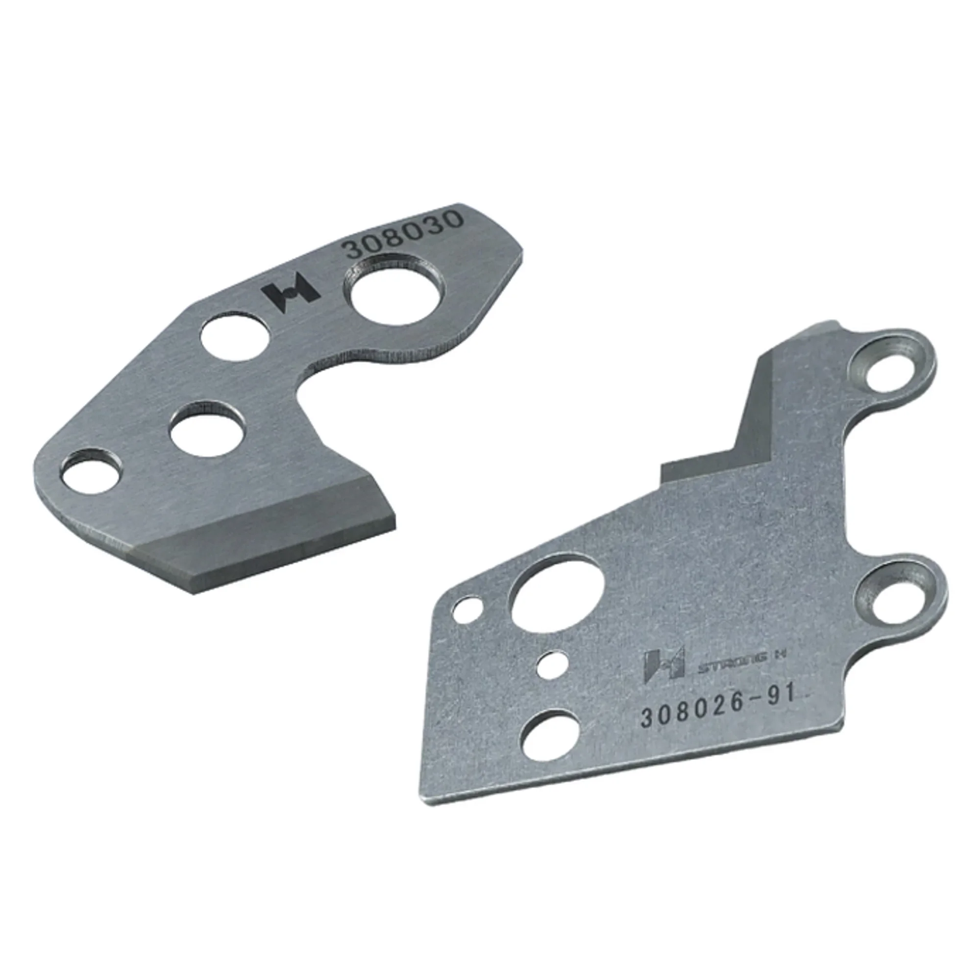 308030 & 308026-91 Movable and Fixed Knife Fit Pegasus KS308020-91Y Chain Cutter Device Sewing Machine Blade