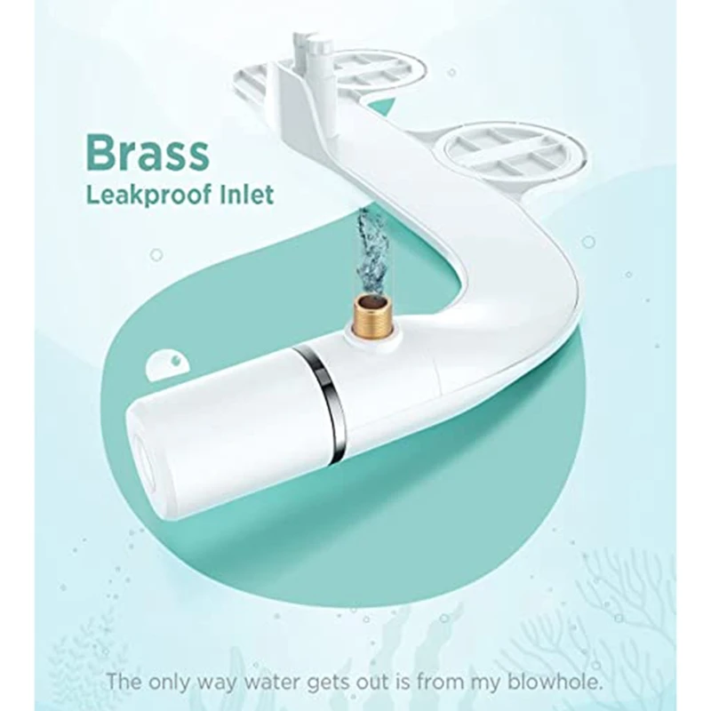 トイレ婦人科医ガードゲット トイレビデアタッチメント スマートビデ 超スリムノズル セルフクリーニング 調節可能な水