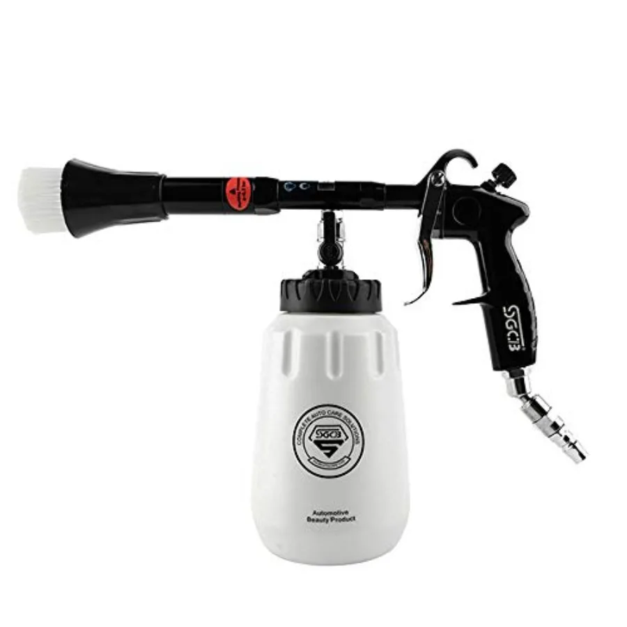 برو ارتفاع ضغط سيارة تنظيف بندقية منظف نفاث مع قابل للتعديل صمام الهواء فرشاة فوهة 1 4 الولايات المتحدة موصل 8 000 دورة في الدقيقة سريعة نظيفة Aut #1