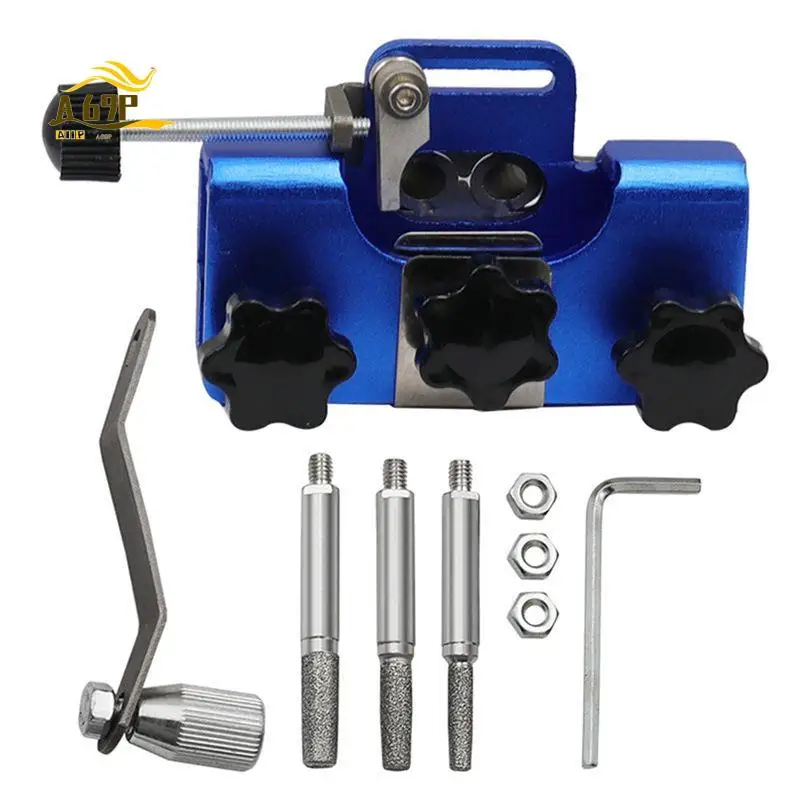 A69P-Hand Sharpener Chain Clip Sharpening Sharpener Portable Handheld Chainsaw Chain Sharpening Tool Easy Install Easy To Use