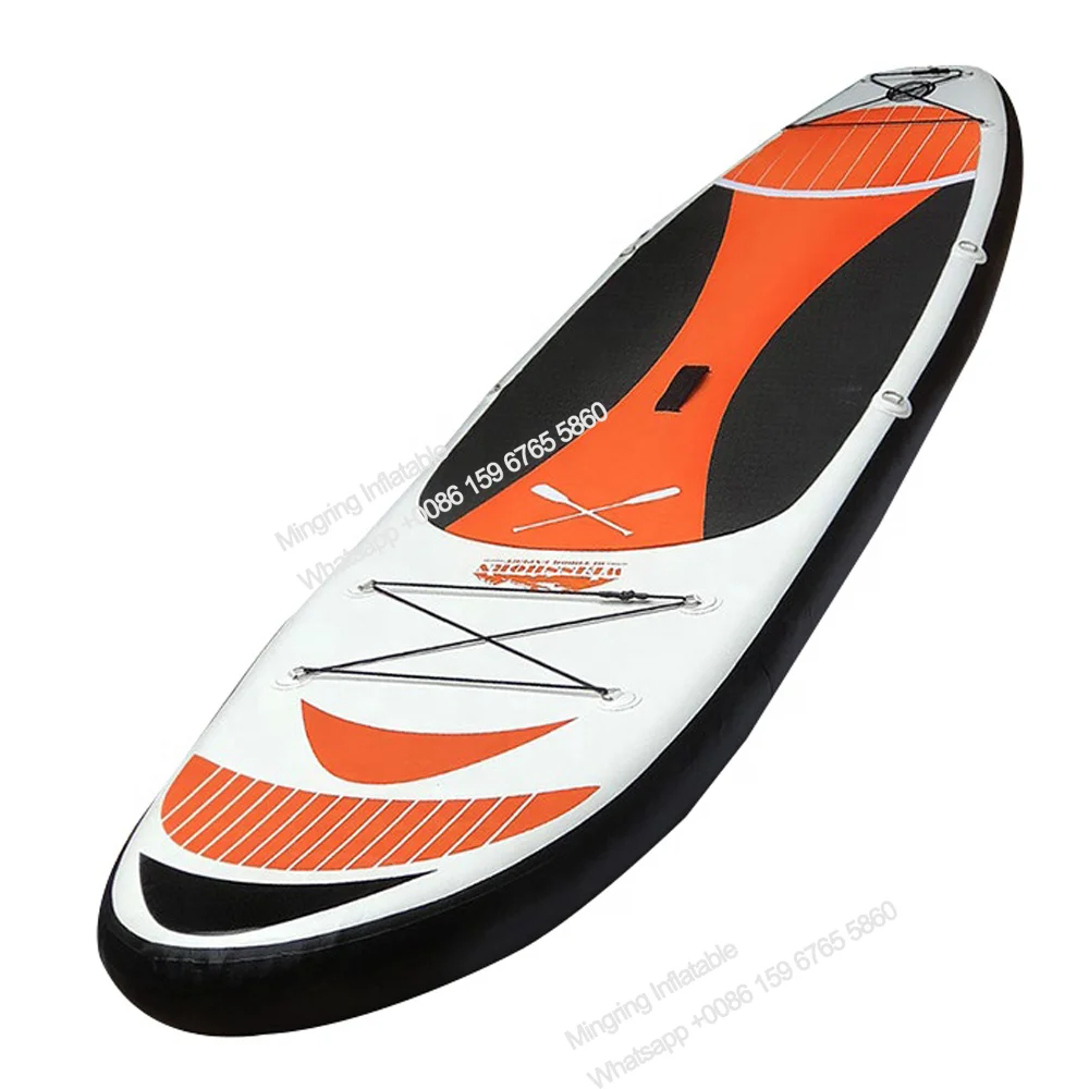 Inflatable Sit Up Board for Surfing, Ocean SUP, Drop-stitch Construction, Waterplay for Surfing