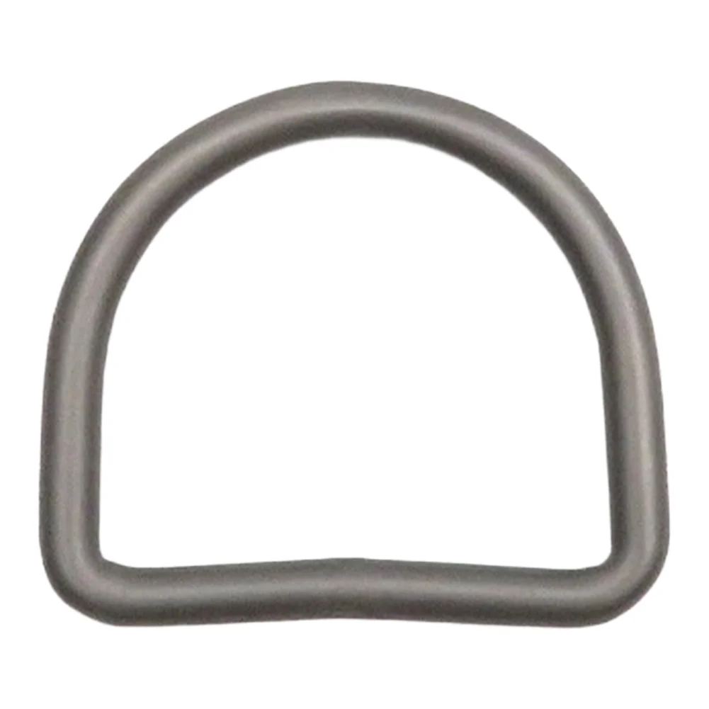 Scuba Diving Titanium D Ring Belt Stopper Slide Keeper for Weight Belts Compatible with 1 inch to 2 inch Webbing
