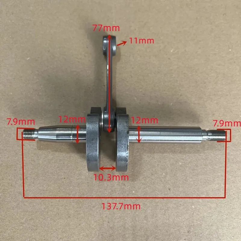 Crank Shaft Crankshaft Genuine For STIHL BG56 SH56 BG86 SH86 BG SH 56 86 BG86CE-Z Br200 SH200 BR SR 200 blower # 4241-030-0401