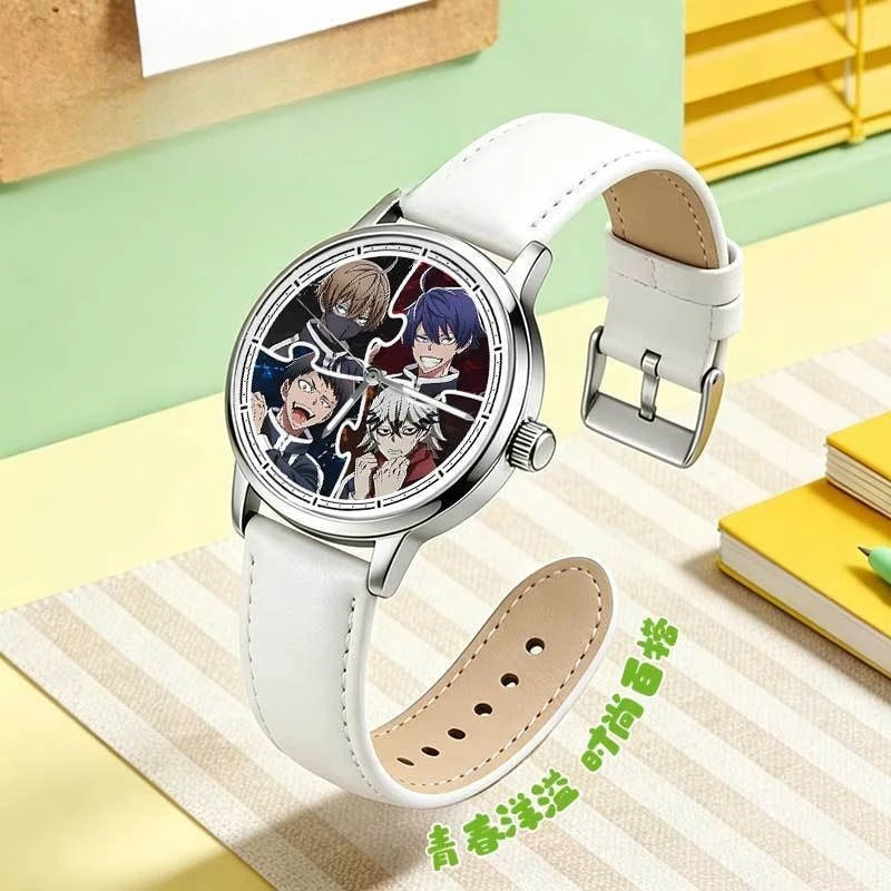 Neue Tougen Anki Shiki Ichinose Jin Kougasaki Uhr Hochwertige Anime-Bedruckte Schüleruhr Einfache Allzweck-Wasserdichte Zeigeruhr – Detail 4