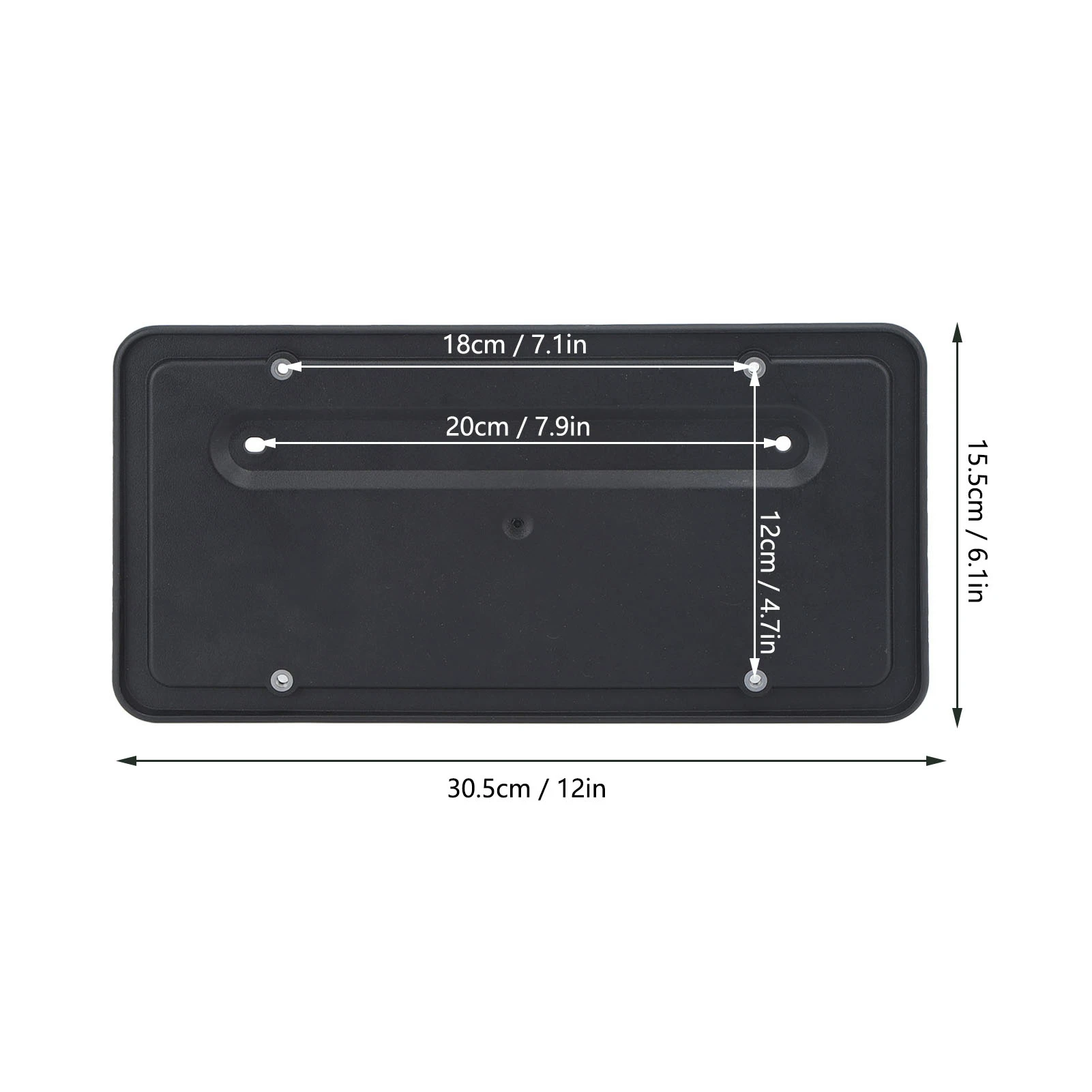 Rear License Plate 1096844 00 B 1138982 00 A License Plate Frames Replacement for Model Y 2020 to 2023