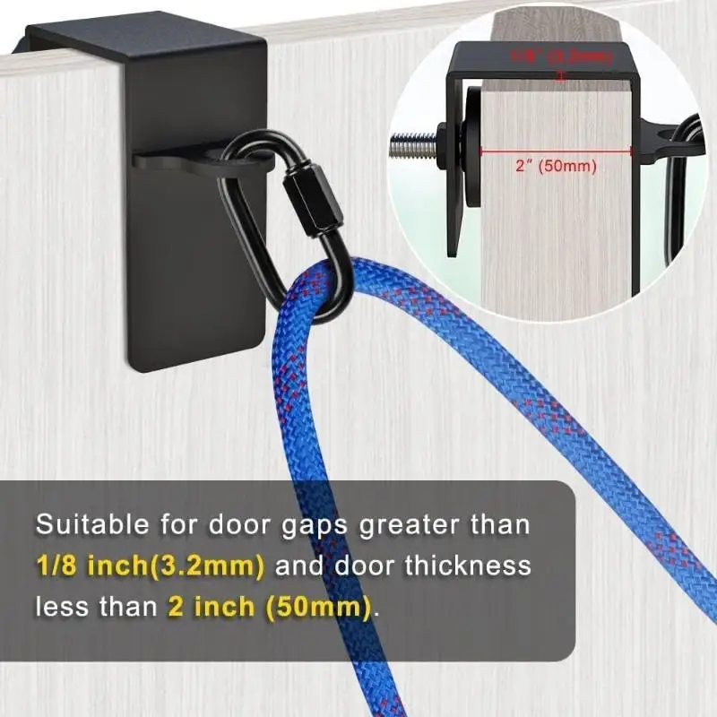 New Door Anchor For Resistant Training Bands Yogo Door Mount For Fitness Workout Heavy Duty Gym Accessories Body Weight Strap