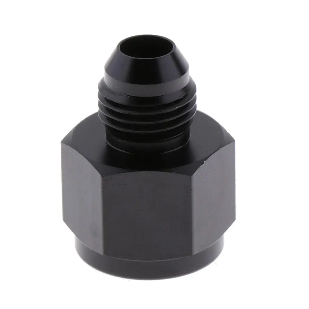 Inline Oil AN8 Female to Male, Aluminum 35mm Adapter, Black