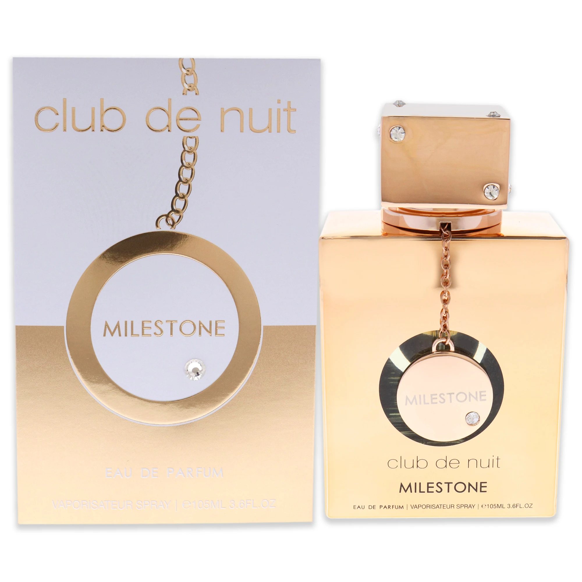 Club De Nuit Milestone di Armaf per unisex - Spray EDP da 3,6 once