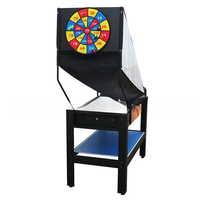 Billiards, table tennis, shooting target, 7-in-1 multi-functional game table, indoor entertainment table