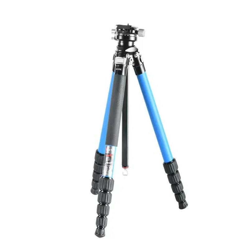 JUSINO AX-255C Magic Stick Series Integrated Bowl Carbon Fiber Tripod Professional Outdoor Tripod Max Load 8kg