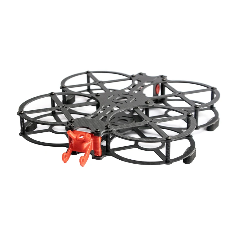 

3.5Inch FPV Drone Frame 150mm Wheelbase Carbon Fiber Micro Circular Quadcopter Frame Kit for Racing Aerial Photography Supports
