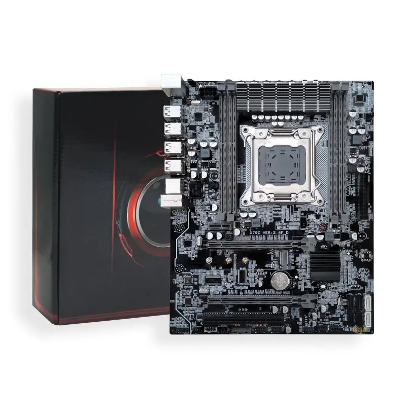 

High Quality Factory Wholesale Xeon E5 Motherboard Gaming Intel LGA2011 DDR3 Max 128GB x79 Motherboard For Desktop