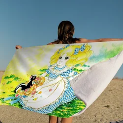 Candy Candy Towel Microfiber Beach Towel Absorbent Quick dry Soft Yoga Swimming Resort Mountain Climbing Towel