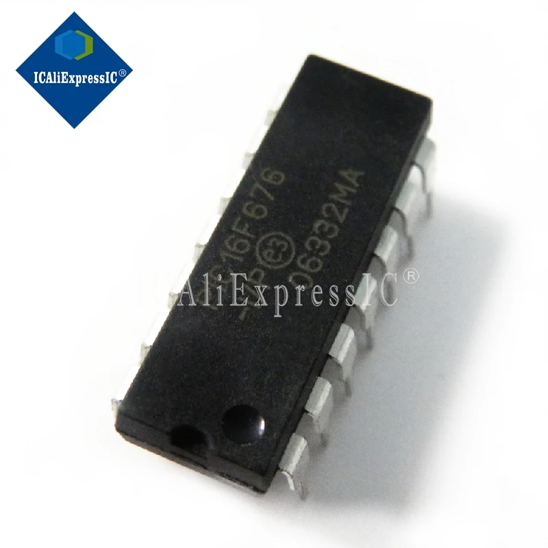 5 pièces PIC12F615-I/P PIC16F676-I/P PIC16F684-I/P PIC16F690-I/P PIC16F716-I/P PIC16F72-I/SP PIC16F73-I/SP PIC16F76-I/SP DIP