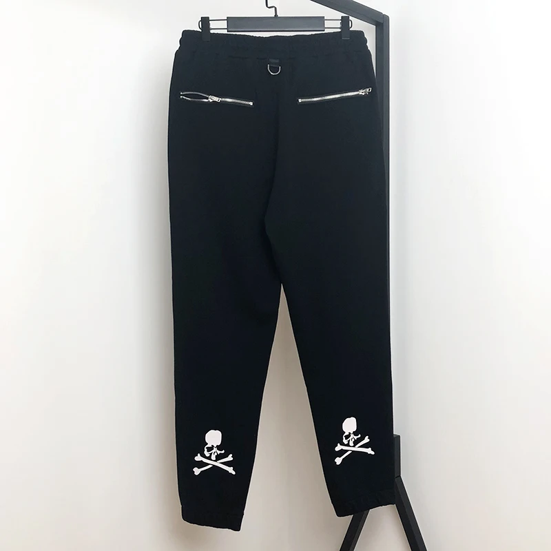 

2022 Skull casual pants men's MMJ print zipper student sweatpants KZ861