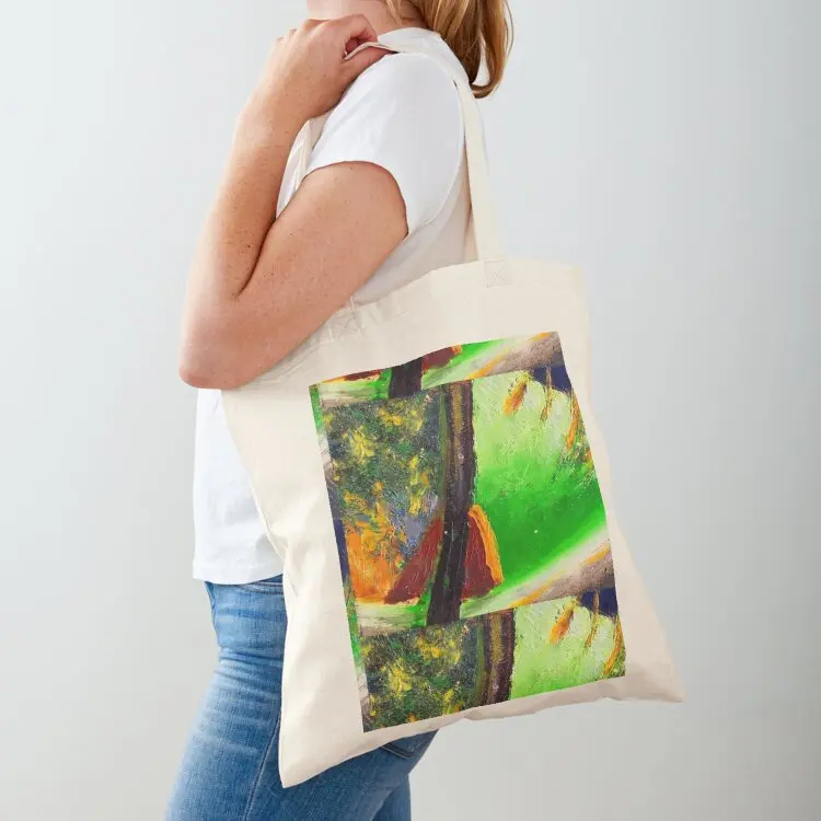 Reflection of the forest Tote Bag