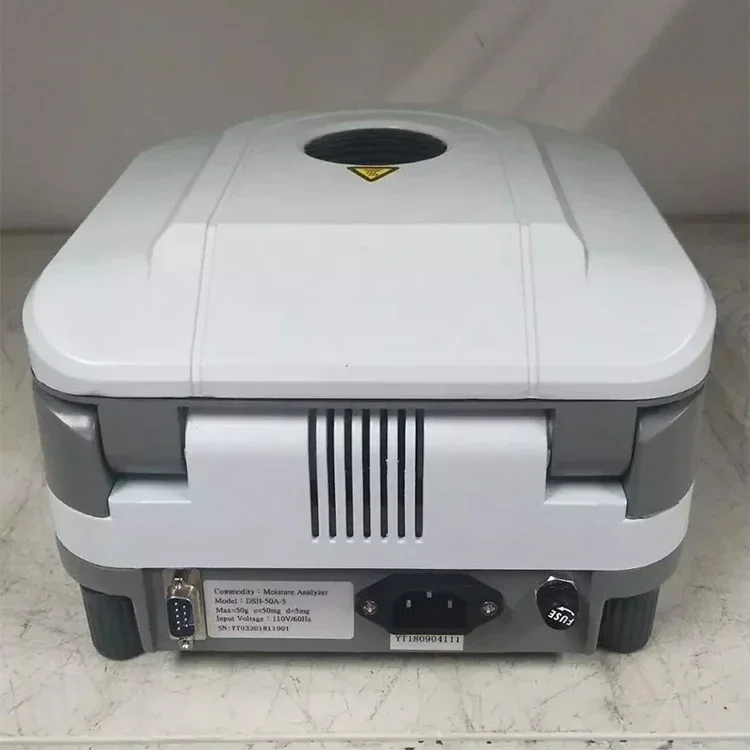 2025newWEIAI DSH-50A Tester di umidità del legno 50g Analizzatore di umidità da laboratorio Analizzatore di qualità del grano Misuratore di umidità del suolo