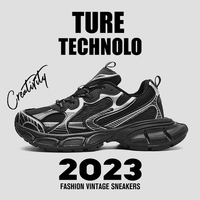 Summer High-Quality Paris 3XL Couple's Lightweight Dad Sneakers36-44Couple Style Breathable Comfortable