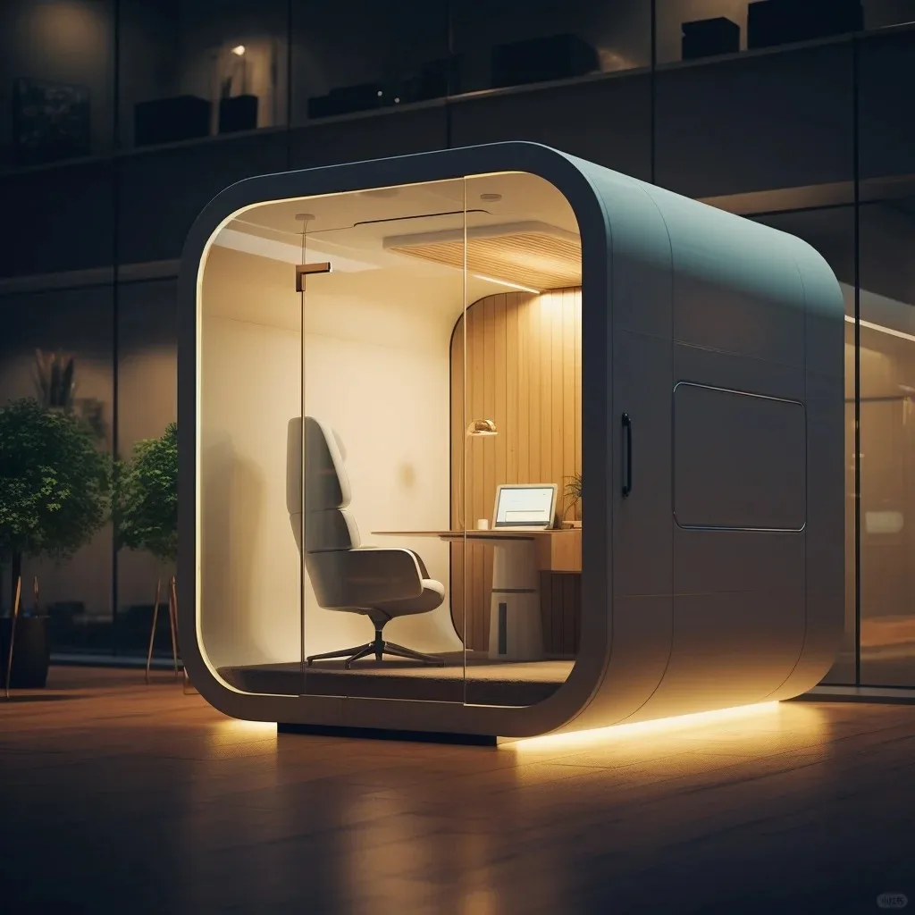 Light Steel Soundproof Room Eco Friendly Multifunctional Pod For Sleeping Activity Telephone Recording Studio Office School