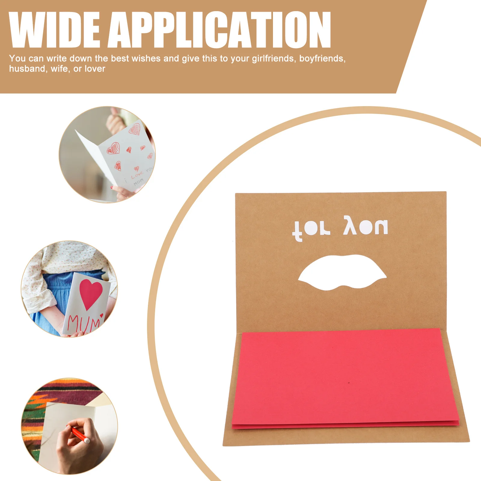 

12pcs Heart Shaped Greeting Valentine'S Day For Adults Creative Message Card Festival Gift Cards Valentines Greeting Cards Bulk