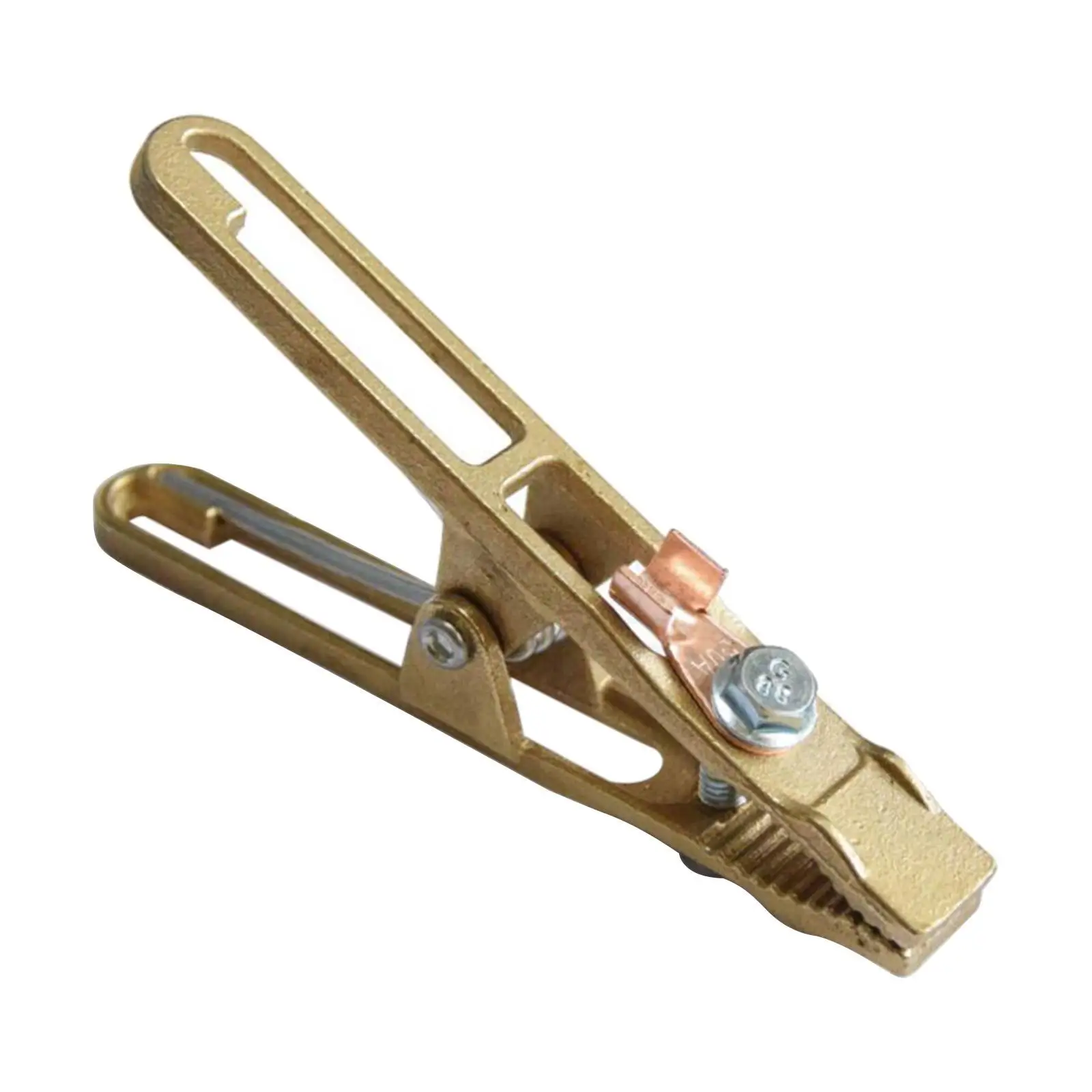 Copper Earth Ground Cable Clip Welding Manual Welder Electrode Clamp 260A