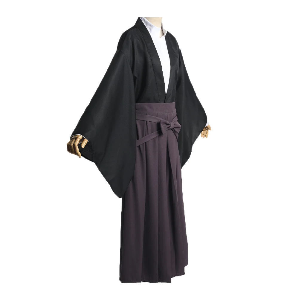 Traje de Cosplay de Hanako kun Yugi Tsukasa para hombre y mujer, conjunto completo de Kimono, uniforme Jibaku Shounen para fiesta de Halloween