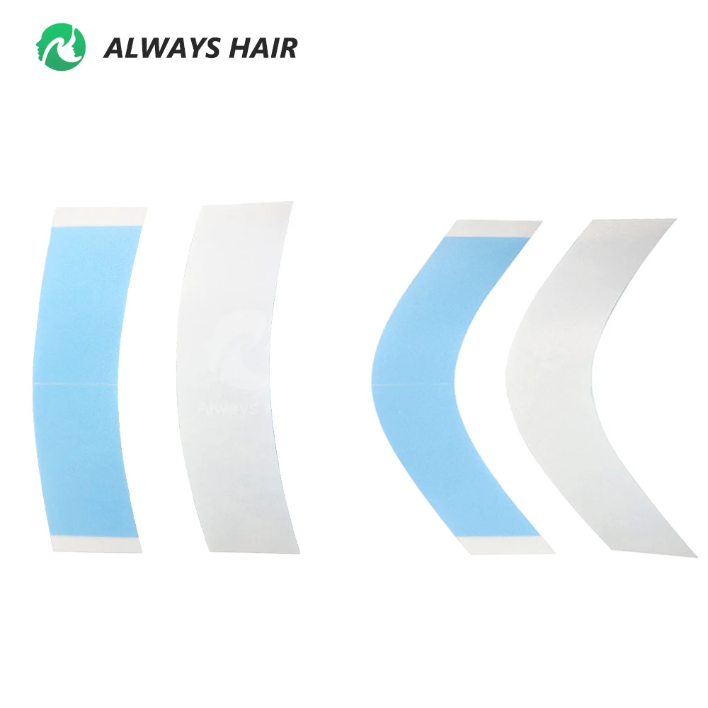 Walker Tape 36 Pcs Lace Front Support Toupee Tape Blue Liner Strips Adhesive Tape A Maximum Wear favorite Hair System Tape