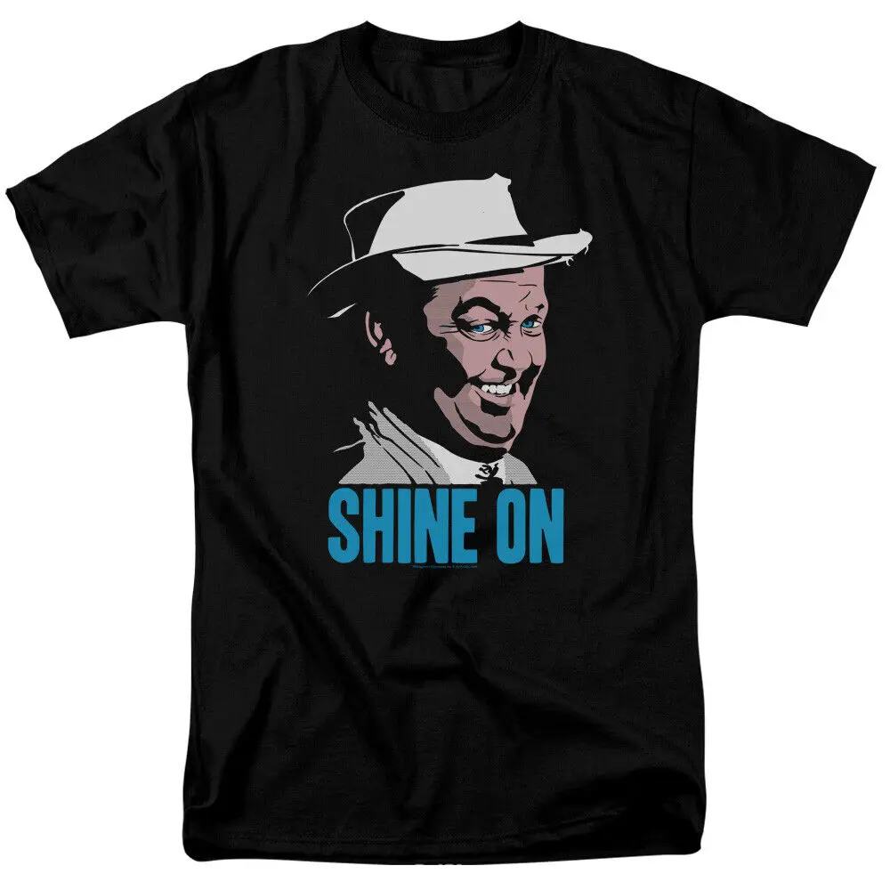 Andy Griffith Show Shine On T Shirt Mens Licensed Classic TV Otis Black