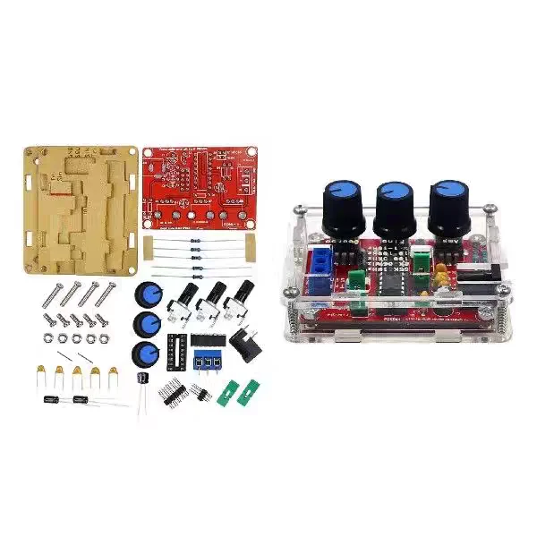 XR2206 High Precision Signal Generator DIY Kit Sine Triangle Square Waves 1Hz 1MHz Frequency Range Adjustable Frequency
