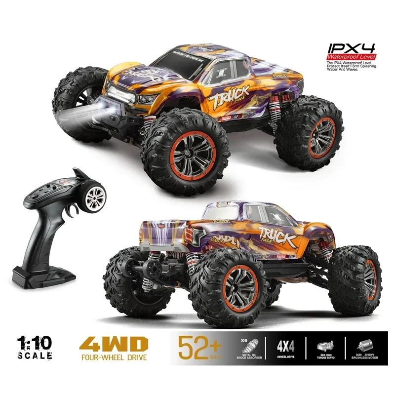 WLtoys Q601 1:10 RC Car 52km/h 4WD Off Road Amphibious Climbing Vehicle Waterproof Professional Remote Control Car Toy Gift