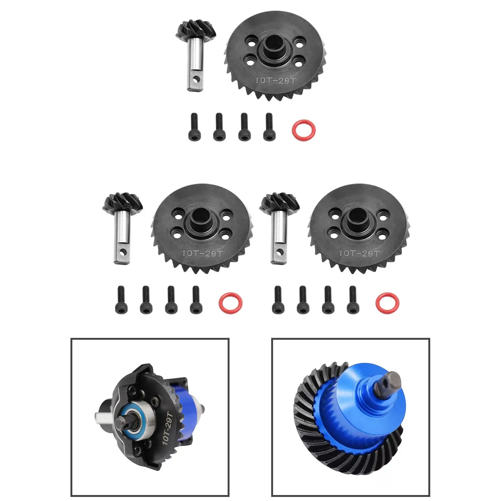 

1/10 Scale RC Car Differential Gear, Remote Control Vehicle Accessories Replaces