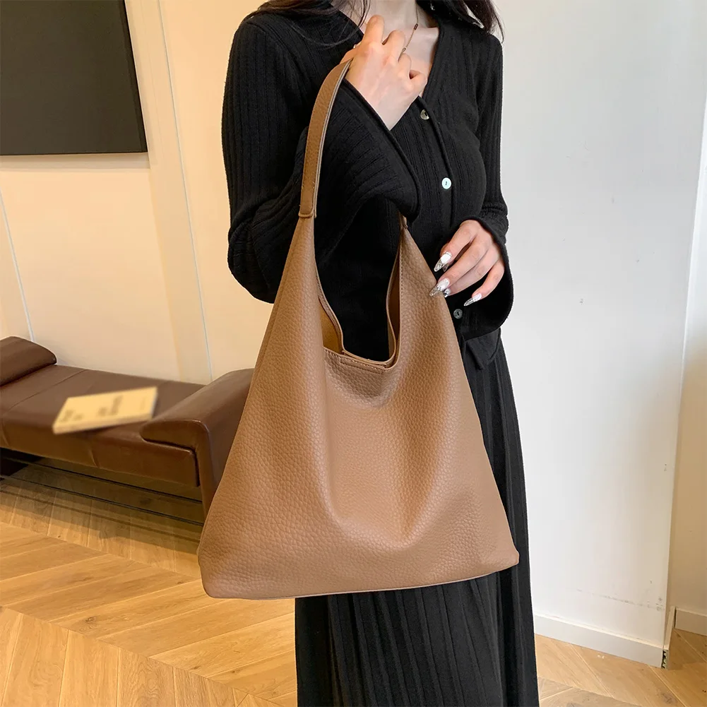 Borsa a mano di design di lusso per donna Borsa hobo alla moda Borse a tracolla in pelle PU Borsa tote per borsa da viaggio causale da lavoro